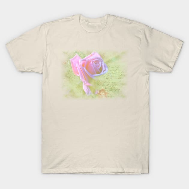 Alte Rosa Rose T-Shirt by Blumchen